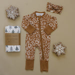 Gingerbread Bamboo Zipper