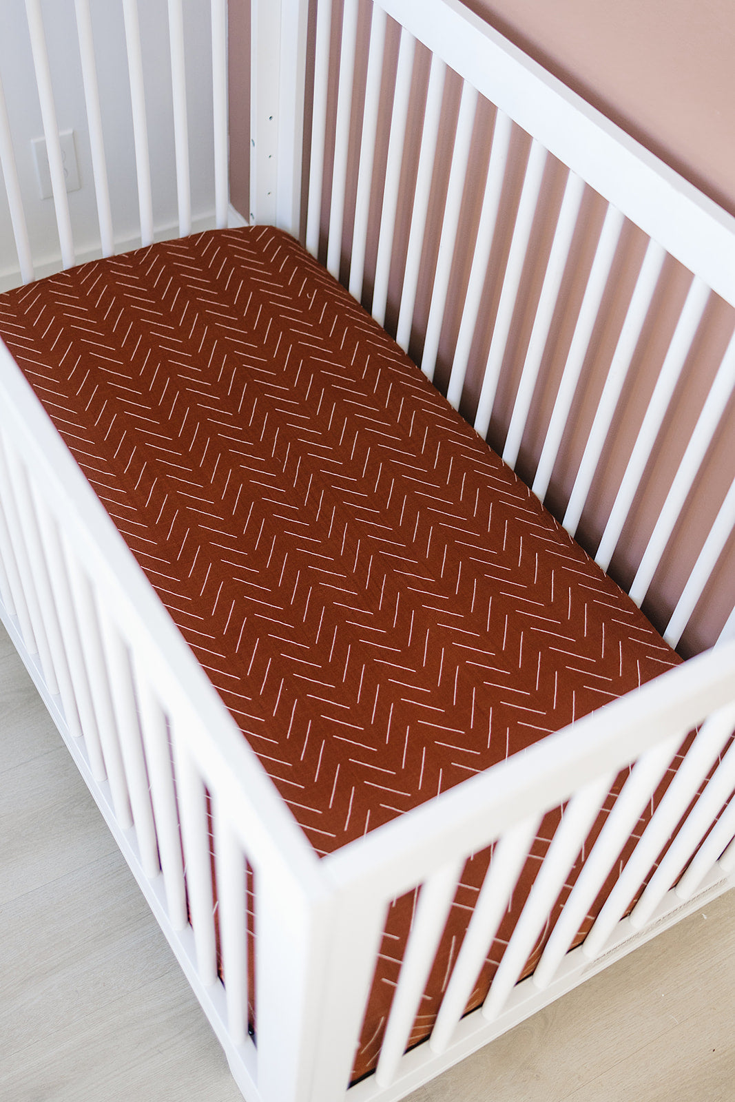 Cinnamon sale crib sheet