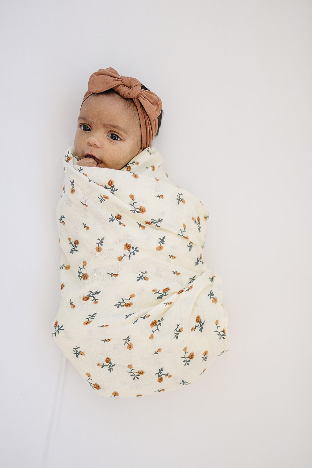 Floral swaddle blanket sale