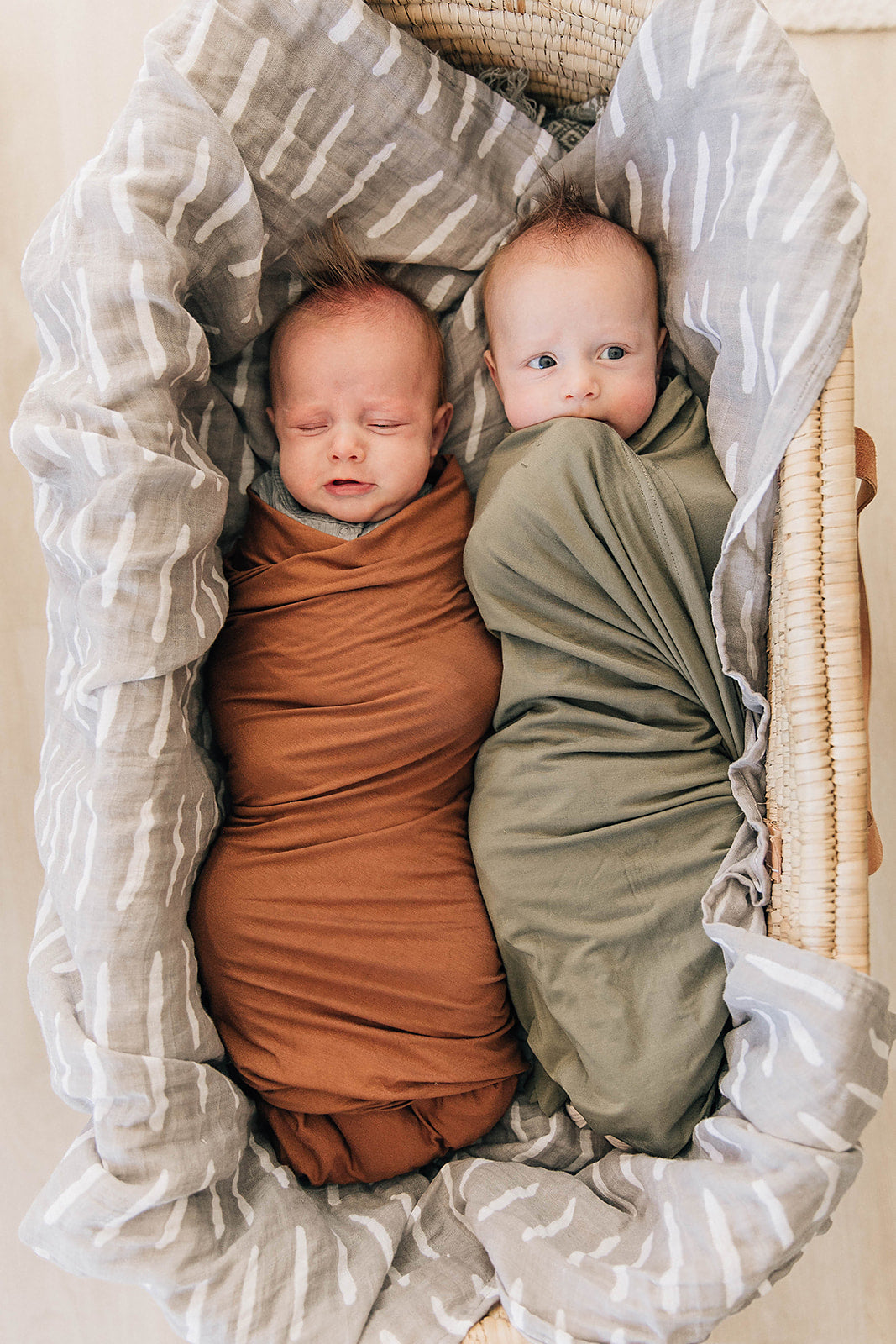 Olive 2025 swaddle blanket