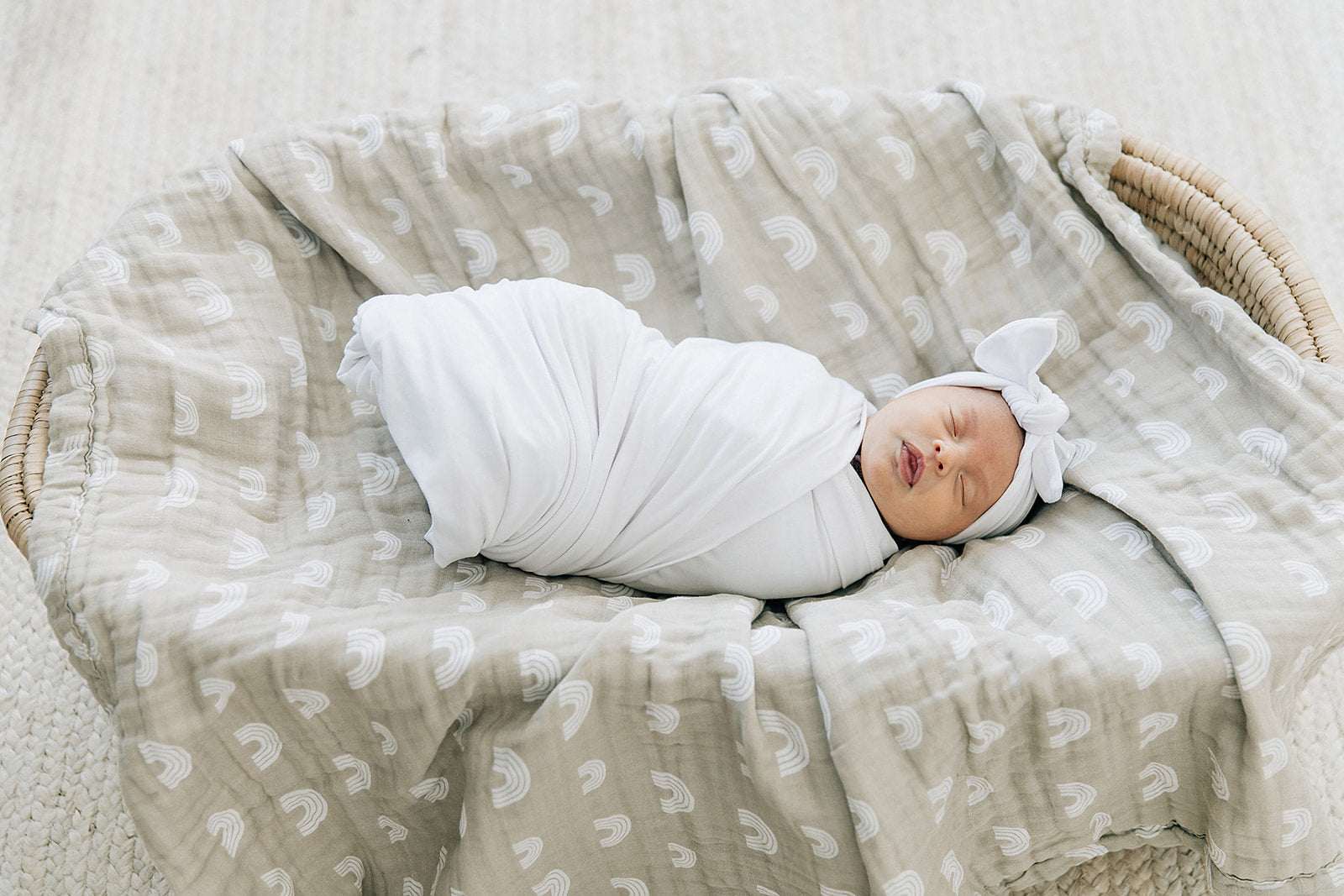 Rainbow store muslin quilt